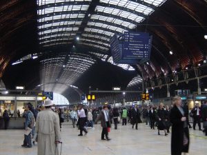 A picture of a station near Paddington, a place that utilises the local and emergency electricians at London Electricians