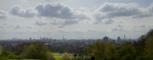 A panoramic picture of the Hampstead area, in which London Electricians are the premier choice for a wide range of electrical services